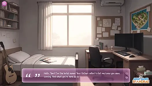 Sex Apartment 2: Gameplay Grand Hotel Bagian 1 - Cerita Dimulai, dan Pertemuan Karakter