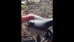 Cumming on my Bike