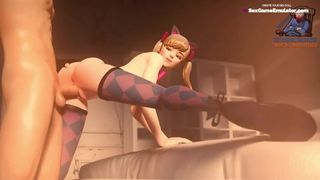 Hot Babes From Games Fucking
