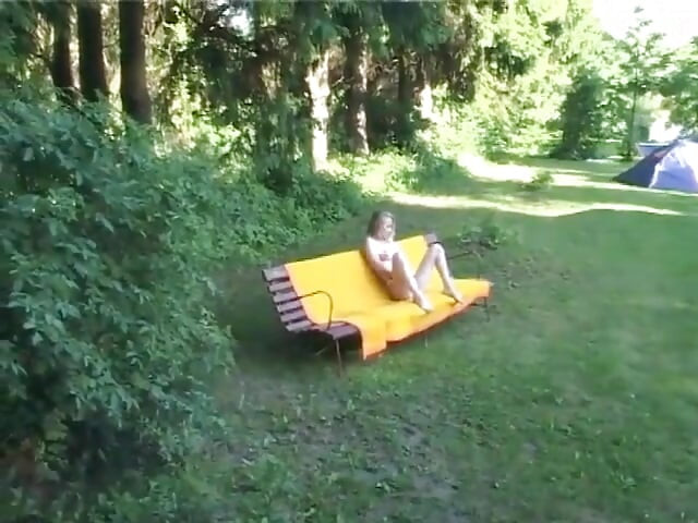 A Big Hard Cock Outdoor Doggystyle