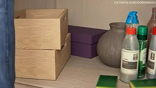 Devoted Wife I Helped My Husband Keep His Job, I Fucked His Boss - Hot MILF, creampie Pussy