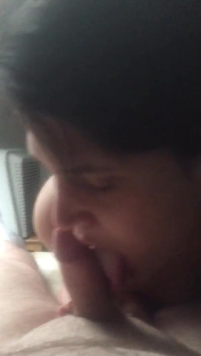 Good morning blowjob