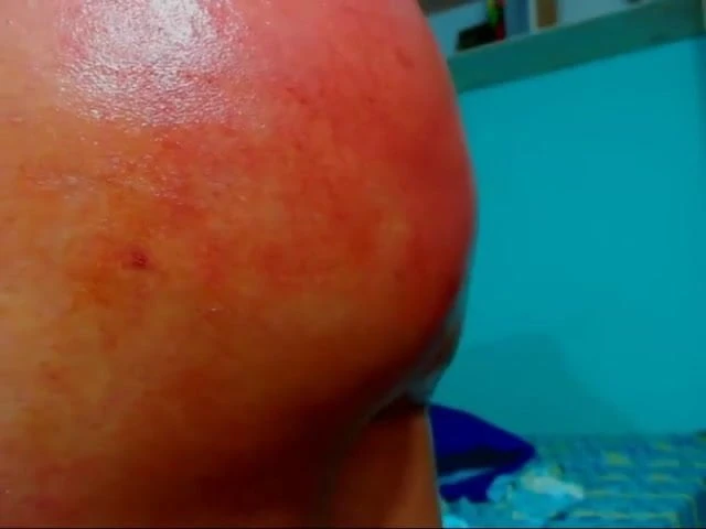 Girl Monster tits webcam masturbation