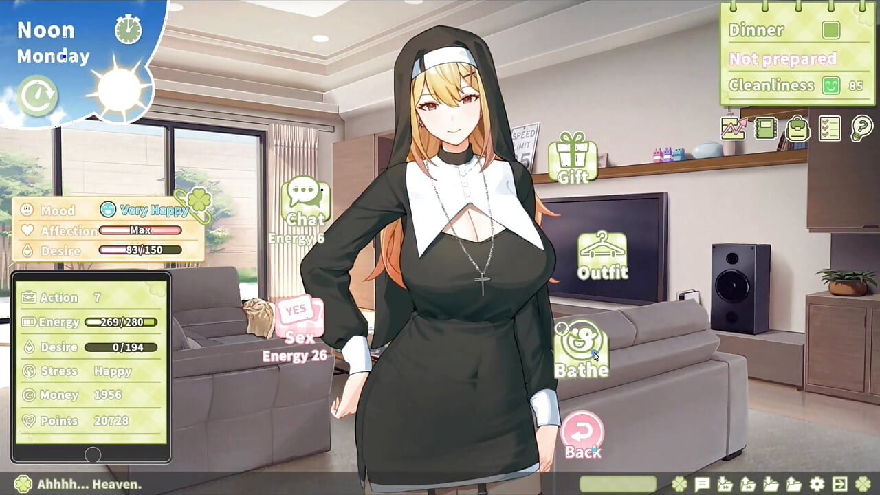 Hentai Game - Kasumi's Wild Cowgirl Scene & Ayano's Slippery Bath Handjob - Hentai Gameplay Animation