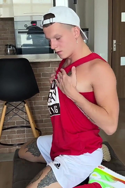 My Stepdad Fucks Me in the Living Room After Training and Cums Inside #551