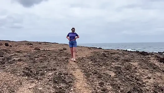 Hot Girl Flashing Natural Tits in Public Compilation