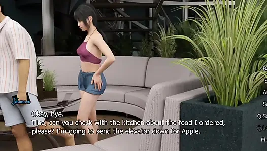 AD #24 she got pregnant and joined our nude harem