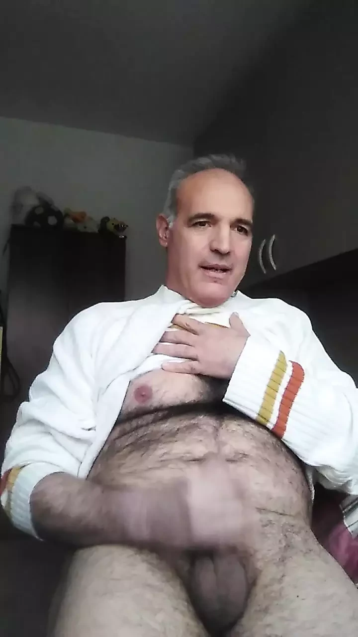 Blasphemous stepdad teaches his stepson Luca how to masturbate his own cock.