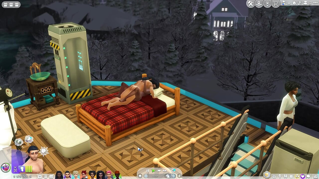 Sexy Sims malikanede ateşli