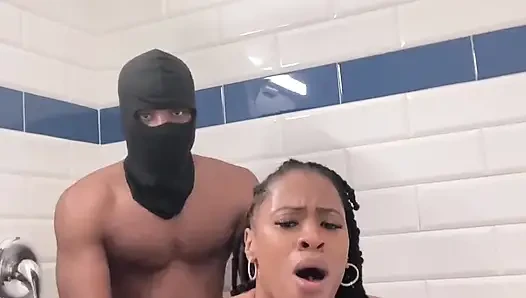 Big titty big booty Sex Goddess gets fuck hard in shower!