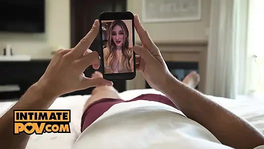 Kız arkadaşın Melody Marks ıslanıyor ve minnettar oluyor