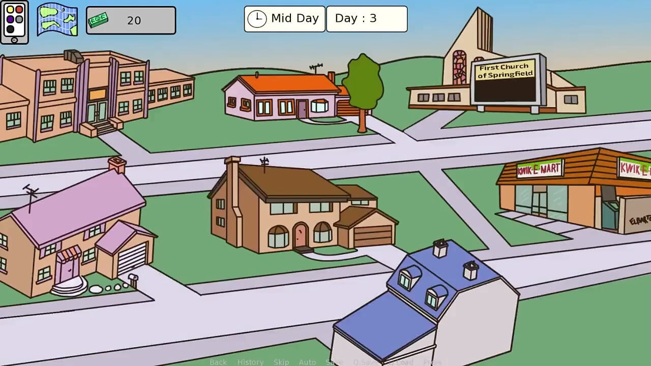 Simpson simpvill, частина 2, гола Ліза від loveskysanx