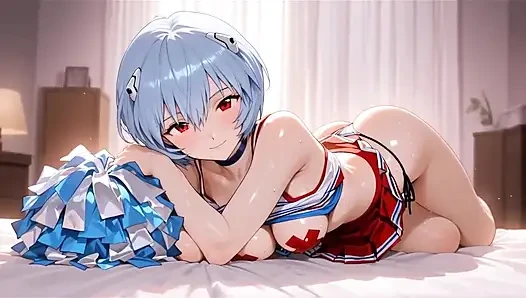 Ai anime kız rei ayanami ateşli seksi kıyafetler gösteri derlemesi
