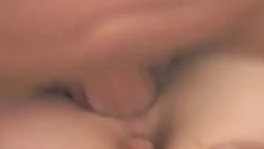Experienced Brunette Stretched Wide by Throbbing Cock in Bed