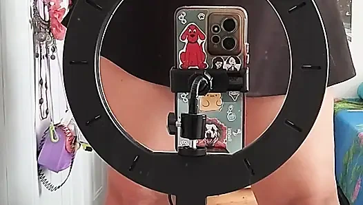 Seksi di depan cermin