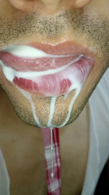 Iconic moment from "Sloopy Deep Throat, Six Pack Big and Venozo, Submissive Penis"