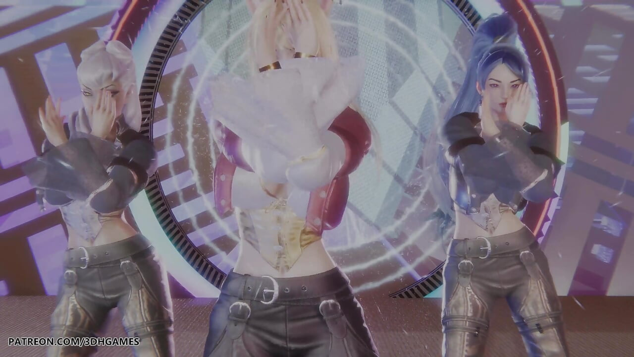Kard - Gunshot Ahri, Kaisa & Evelynn Sexy Striptease