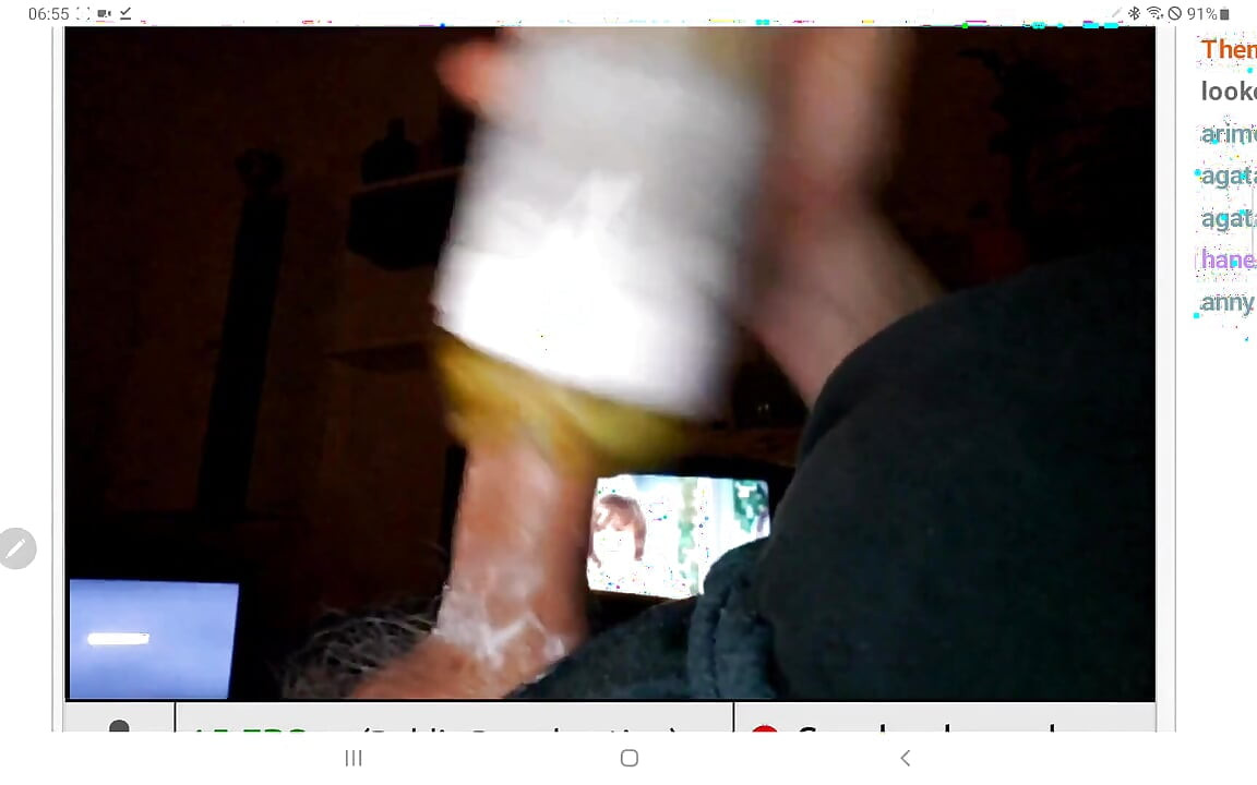 Cum After Stroking