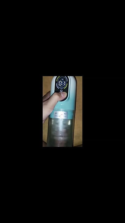Masturbation Using An Blowjob Machine With Amazing Rotation