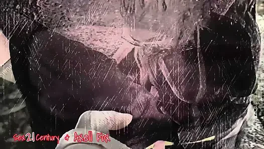 Halka açık pikap Fransız sarışın orta yaşlı seksi kadın Axell Fox. Göt yalama.kaltağın üstüne işiyor.açık havada seks.sokakta çıplak bedava öpücük.dışarıda külot.
