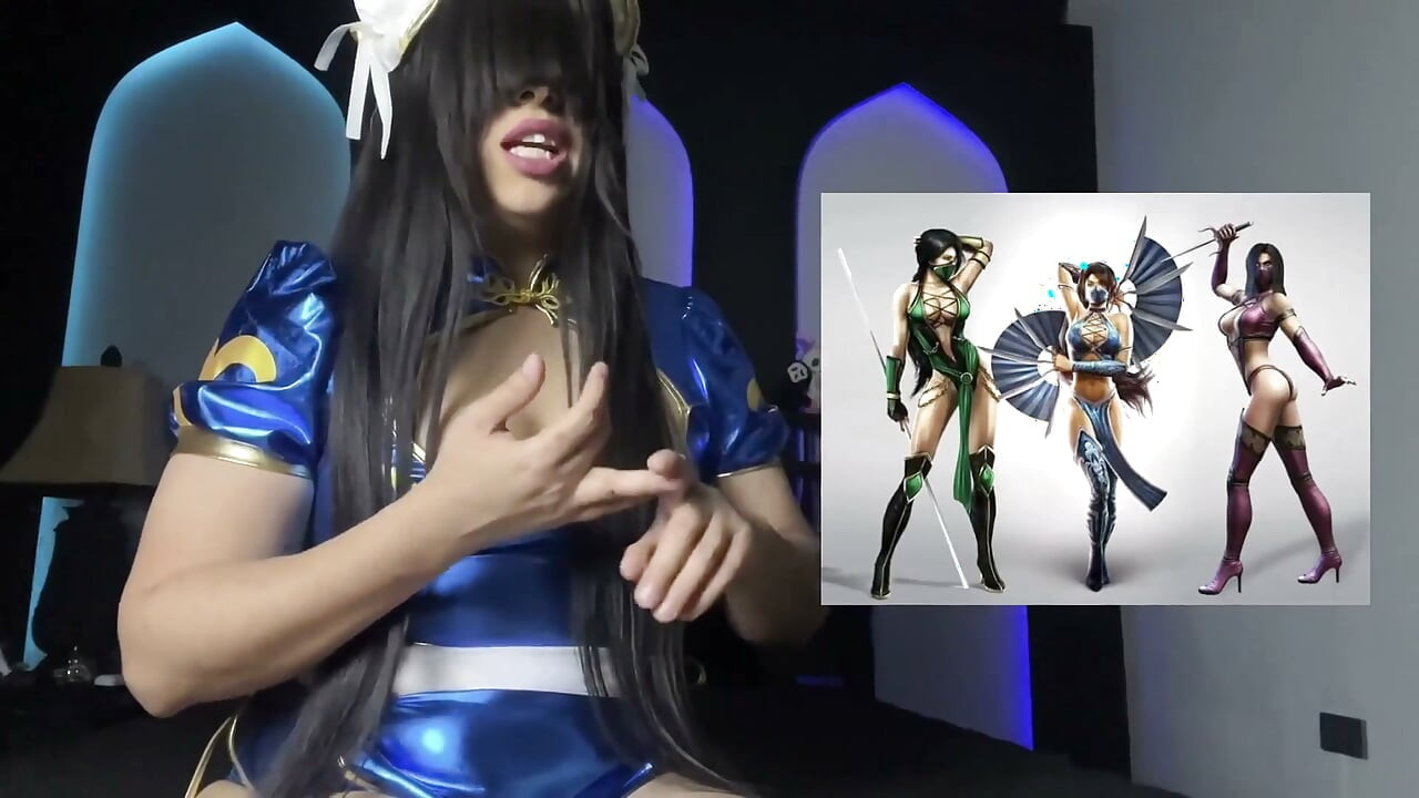 Imitando pose hentai | Version Chun-li | Astarioth