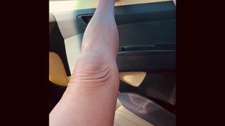 Stripping and Carjacking. Pretty Feet!