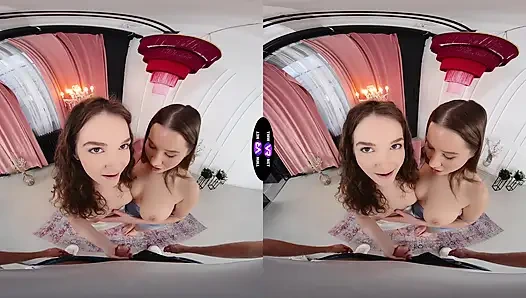 Две шлюшки, один член - лучшие друзья делят мясистую порцию спермы - TeenMegaWorld