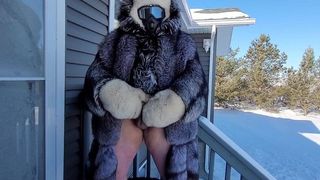 20 below cum in Fox Furs