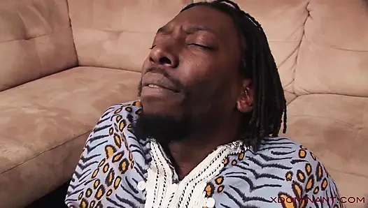 Xdominant 039 - Big black dick interracial anal fucking