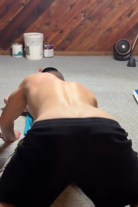 Caught Him Playing, Had to Join in