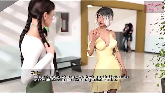 Fetish locator #8 - Maria gave Johannes a blow job in class, Johannes went out with the ladies for dinner