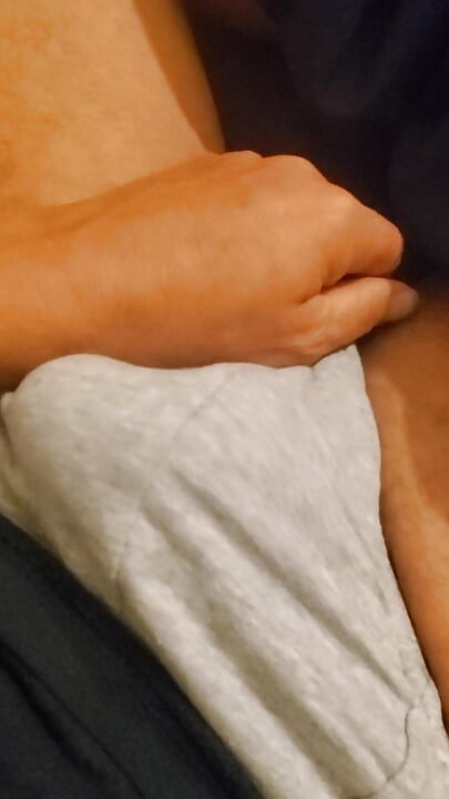 Uncut cock wank with big load