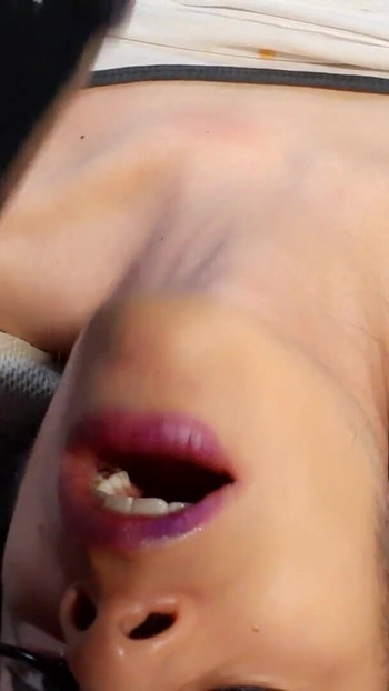 Spectacular moment from "White sissy slut sucking BBC hard"