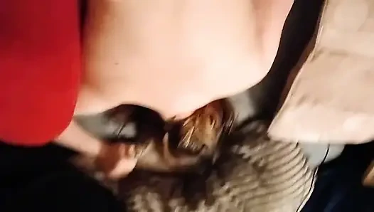 She won't let daddys cock out she wants it deep