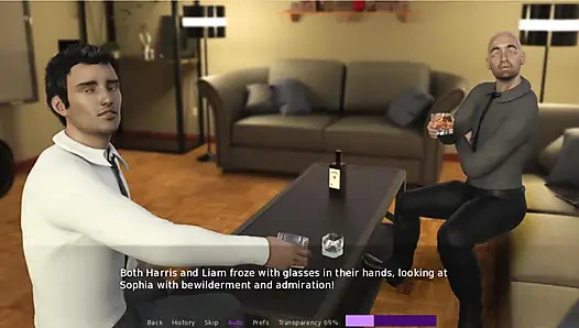 AWAM: Sophia fucks Liam's boss