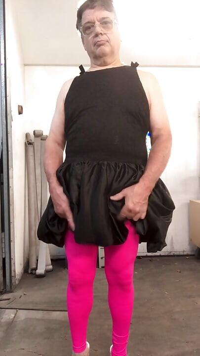 Heta rosa leggings!!
