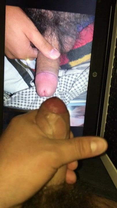 Cum on cock