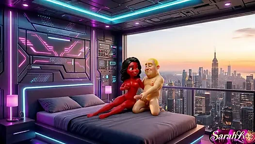 Romantic Couple in the Bedroom  A-I Hentai ASMR