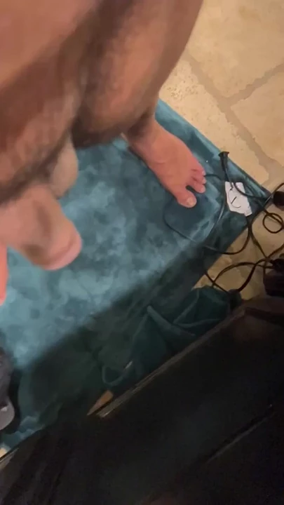Slinging dick around