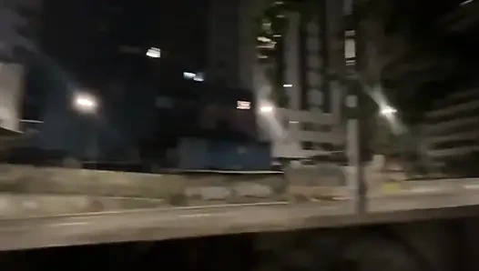 Sao Paulo'nun en işlek caddelerinden birinde seks