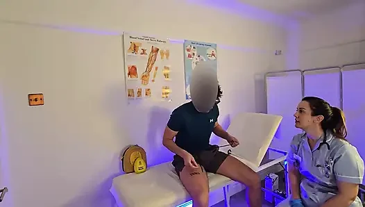 Real UK Nurse Blows Me in Clinic!