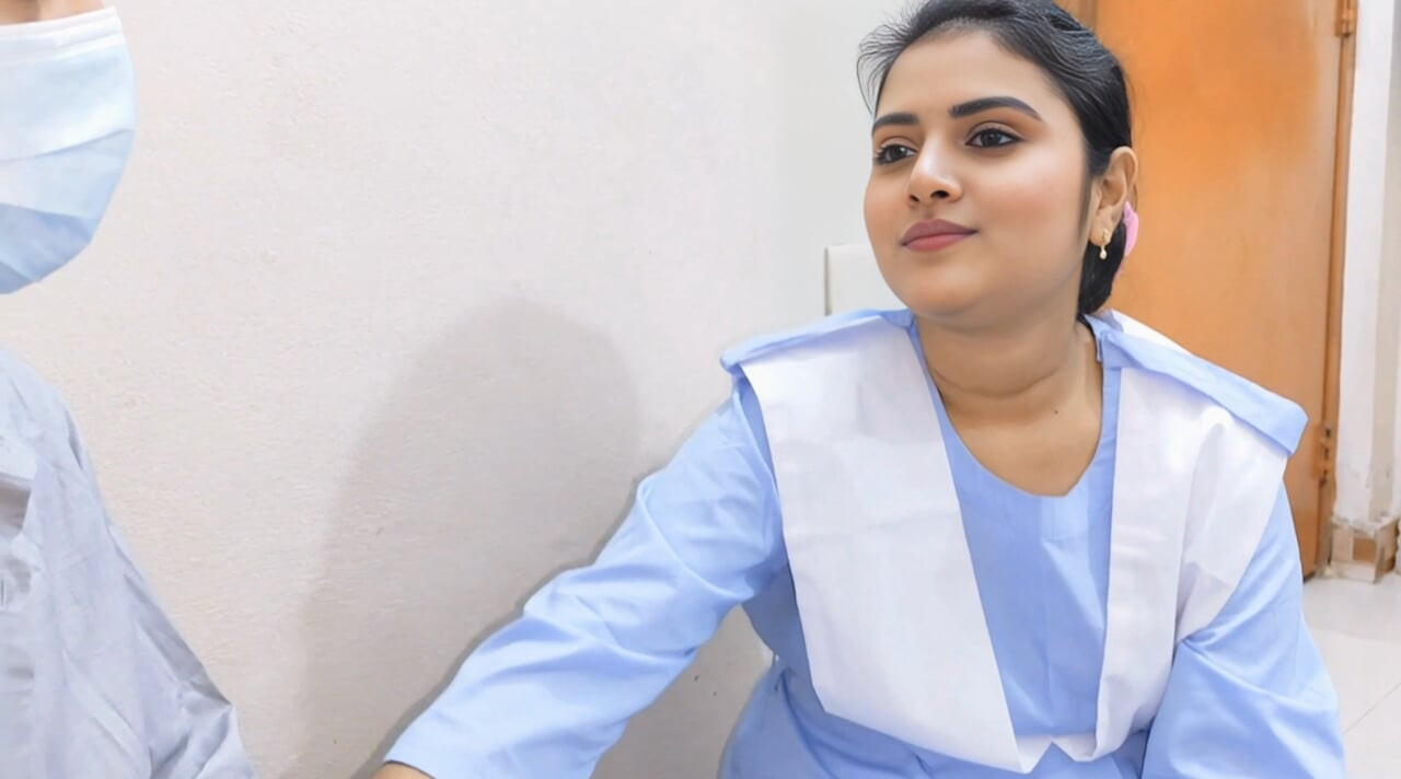 Indian Bengali beautiful student sex video at teacher's house.