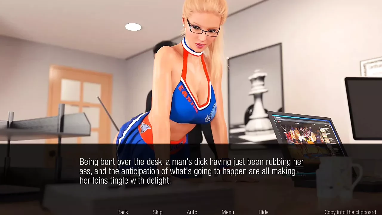 Jessica O'Neil Hard News  - Part 12 – Dressing up and getting spanked