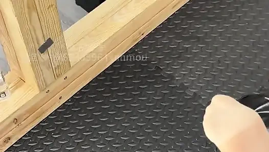 İç mekanda parçalanmış et nefes kontrolünü güçlendiriyor + yüze boşalma (bölüm 2)