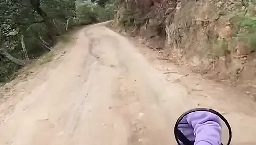 We look for a place in the woods and suck his dick