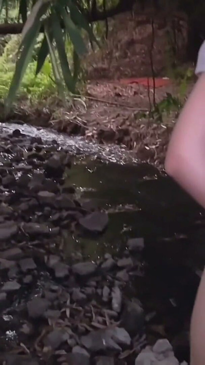 Thai school girl likes to fuck and show off outside. | Clip 2