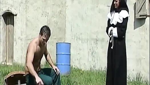 Blonde German Hot Mom with Naturals Gets Drilled in Kinky Scene