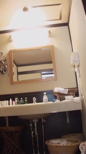 Spectacular moment from "Two Asian chicks take turns sucking and riding a dick"