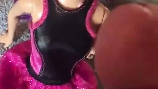 mor saçlı barbie popshot