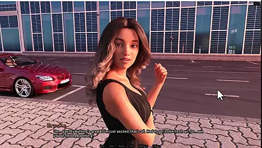 Radiant 6, garson bana göğüslerini gösteriyor